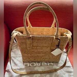 Dagne Dover Midi Tote in Cork - Limited Edition - BNWT
